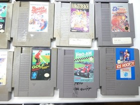 Nintendo NES Lot of 25 Untested Super Mario Duck Hunt Yo! Noid Sesame Street