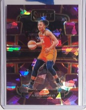 Alyssa Thomas 2024 Panini Select WNBA Concourse Purple Ice Prizm /149 #2 Sun Mer