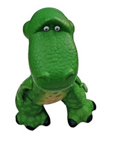 Fisher Price 2009 Disney Toy Story 14" T REX Plush Green Dinosaur Squeeze Roars
