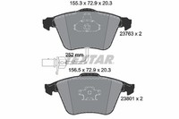 Bremsbelagsatz Scheibenbremse Q+ Textar 2376302 FüR Audi Seat A6 Exeo A4 A8 4F2