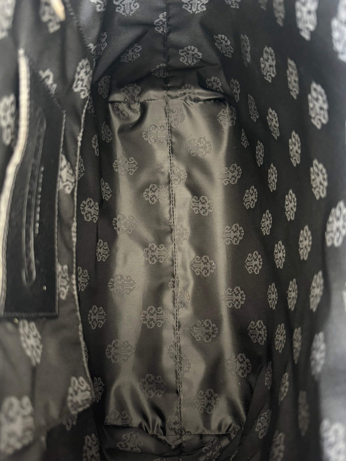 Chrome Hearts Black Leather Cross Patch Tote Bag image 7