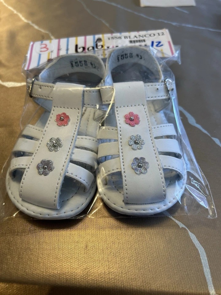 Sandalias Mexicanas Tocadas a Mano Bebé Niño Niña Marrón Cuero Nativo Playa Boho Foto 2 de 4