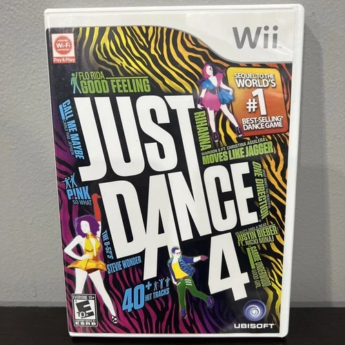 Just Dance 4 (Nintendo Wii, 2012)
