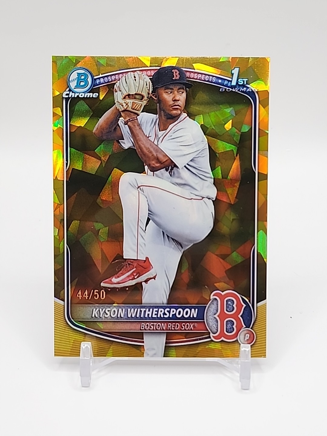 2025 Bowman Draft Sapphire Kyson Witherspoon Chrome Gold Refractor 1st #/50