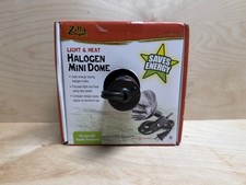 Zilla Light and Heat Mini Halogen Dome Fixture Reptile Heat Lamp