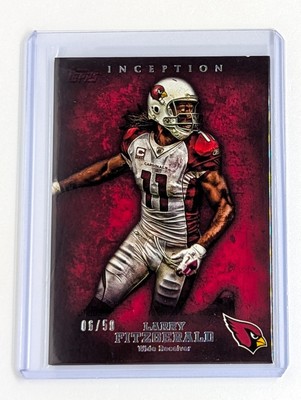 2012 Topps Inception Red #67 Larry Fitzgerald /50 Arizona Cardinals