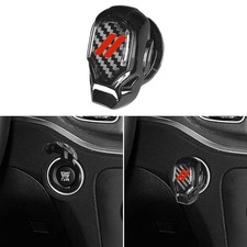 Push Start Button Cover fit for Challenger Charger Durango Journey Red Trim