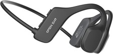 Bone Conduction Wireless Headphones with Magnetic Charging, Open New Black