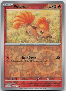 Vulpix 016/191 Surging Sparks Reverse Holo Common
