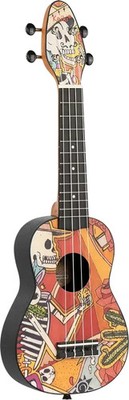 Keiki  K2 Series Soprano Ukulele Pack - Includes: Tuner, Picks, Strap and Tot...