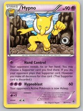 2014 POKEMON FURIOUS FISTS HYPNO 36/111 R LP A104304 FREE S&H