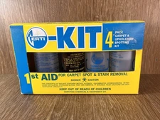 ERTI 1st Aid Carpet & Upholstery Spotting Kit Used 