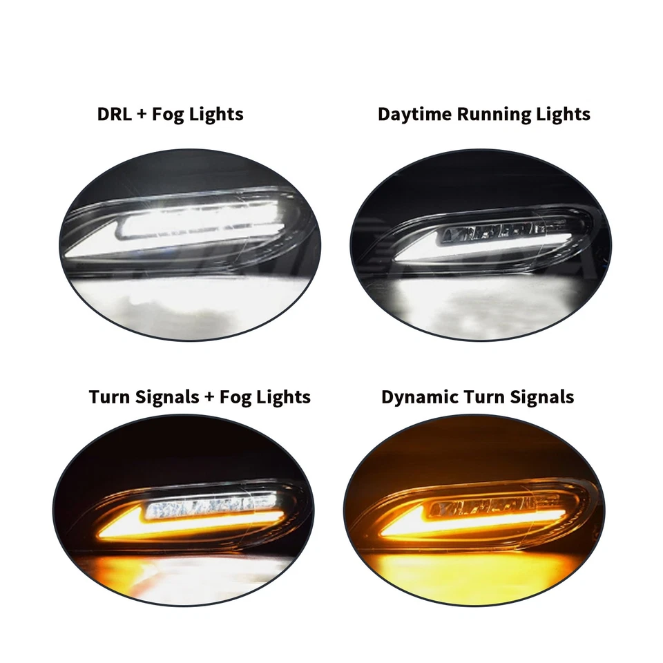 Светодиодные противотуманные фары передний бампер фары для Toyota Corolla 2002-2004 Camry 2005-2008 годов выпуска - Изображение 3 из 4