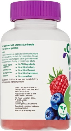 Chewy Vites Kids Multivitamin Advance 60 Gummy Vitamins 11 Essential Nutrients - Picture 4 of 9