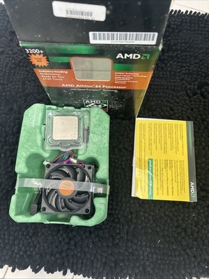 AMD Athlon 64 3200 + original CPU cooler + box + documents