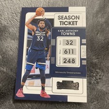 2021-22 Panini Contenders - Karl-Anthony Towns #15