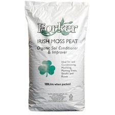 Forkers Irish Moss Peat Soil/Compost Conditioner & Improver (1 x 100L Bale)
