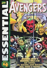 Essential Avengers Volume 4 TPB, Reprints #69-97 Skrull Kree War! Great shape!