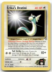 Erika's Dratini 42/132 Gym Heroes Uncommon
