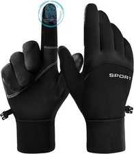 Guantes invierno cortaviento termico tactil antideslizante correr caminata
