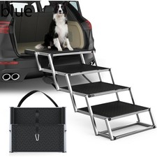 Extra Wide Dog Stairs for Large Dogs, Foldable Dog Ramp for Car special offer