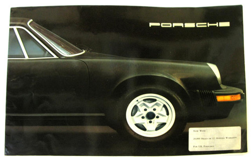 PORSCHE 911 911S & CARRERA LF Car Sales Brochure For 1975 - Picture 1 of 12