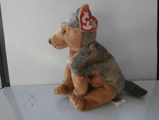 TY Beanie Baby /Babies New, Mint Tags Sarge the Alsatian  dog Rare Retired