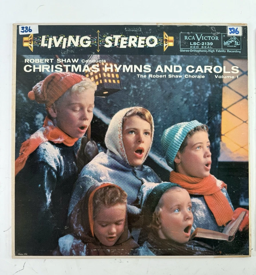 Victor ‘Christmas Hymns And Carols Vol. 1’ by The Robert Shaw Chorale Foto 2 de 4