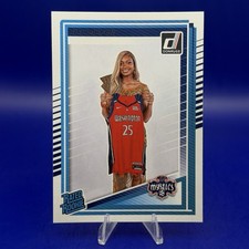 2025 Panini Donruss WNBA Kiki Iriafen #94 Rated Rookie RC Washington Mystics