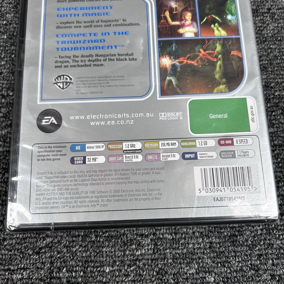 Sealed Harry Potter and the Goblet of Fire PC CD-ROM Classics Edition EA Games - Image 3 of 4