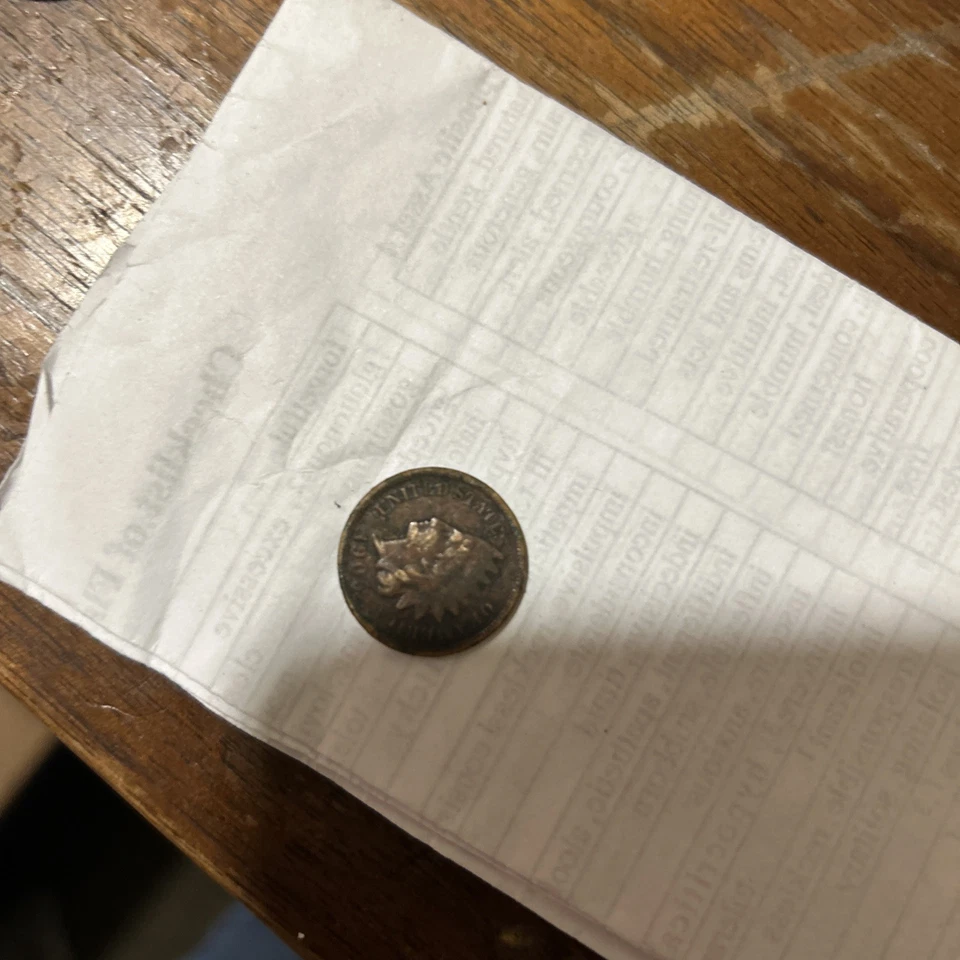 1901 Indian Head Penny Broad Strike, Clipe, Arco Ausente, Flechas, Erro Perfeito, Mais - Imagem 4 de 4