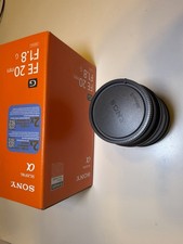 Sony FE 20mm f/1.8 G Ultra Wide Angle Lens
