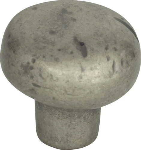 Atlas 331-P Distressed Round Knob 1 3/8 Inch - Pewter - Picture 2 of 2