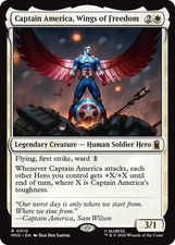 Captain America, Wings of Freedom [Foil] #10 Prices | Magic Marvel