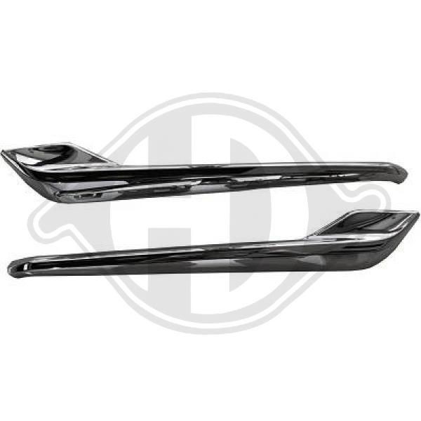 Blende KÜHlergitter Vorne Diederichs 1886841 FÜR Opel-image