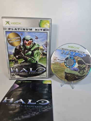 Halo: Combat Evolved (Platinum Hits) (Microsoft Xbox, 2002)
