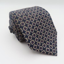 Brooks Brothers Silk Tie Blue Red Check 3.5" Wide 56" Long USA NEW