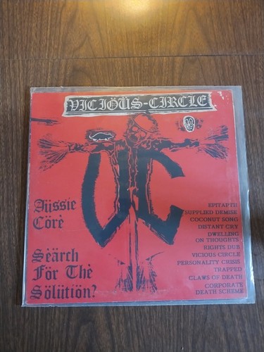  Vicious Circle, Perdition, Aussie Core, Punk Rock Record  - Picture 1 of 4