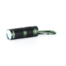 🆕LUX PRO LP130, MINI FOCUS LED KEYCHAIN FLASHLIGHT🔦W/CARABINER GREEN 40 LUMEN