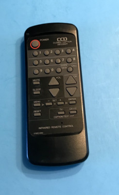 Genuine ORION 076R074050 CCD Closed Caption Decoder OEM Infrared Remote Control