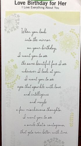 WOMAN I LOVE BIRTHDAY Cards, Wife Girlfriend 16 Choices HALLMARK 38 - Picture 6 of 46