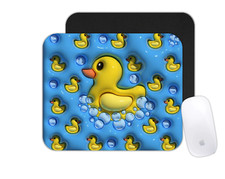 Custom Mouse Pad Personalized Photo Office Mat Desk 3D Rubber Duck Theme