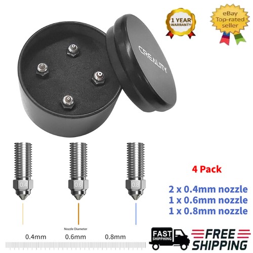 Creality High Flow Nozzle Kit for K1/K1 Max/Ender-3 V3 KE/CR-10 SE, for 600mm/s