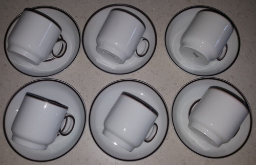 NEUw ♥ THOMAS ♥ Scandic Shadow ♥ 6x Kaffeegedeck 2 teilig ♥ 6x Kaffeetasse 6x UT - Bild 2 von 5