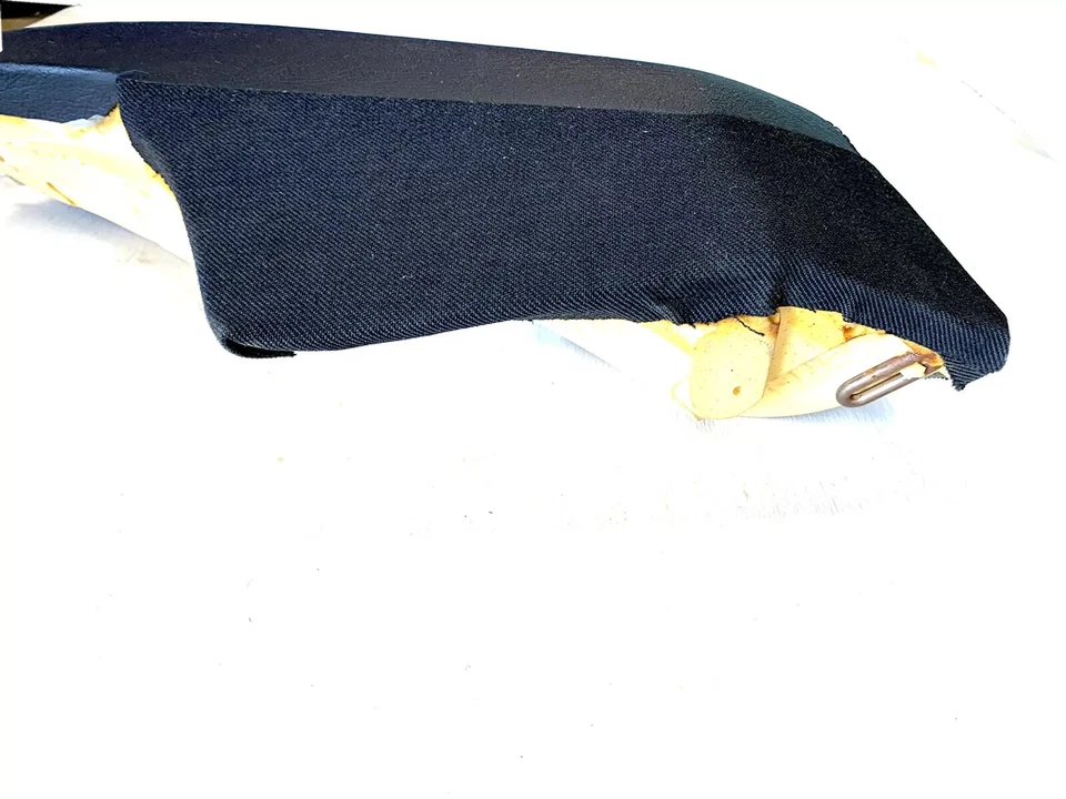 Asiento exterior trasero derecho mercedes 1998-2002 cuero negro w208 fabricante de equipos originales Foto 4 de 4