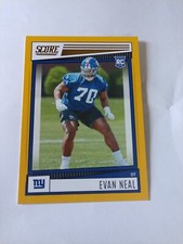 2022 Panini Score Evan Neal Rookie New York Giants NFL Football #320