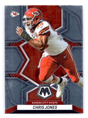 2022 Panini Mosaic #223 Chris Jones   Football  Kansas City Chiefs