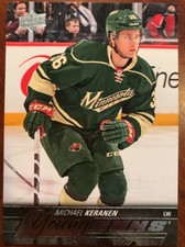 2015-16 UD Hockey Series 2 #466 Young Guns Michael Keranen Pack Fresh