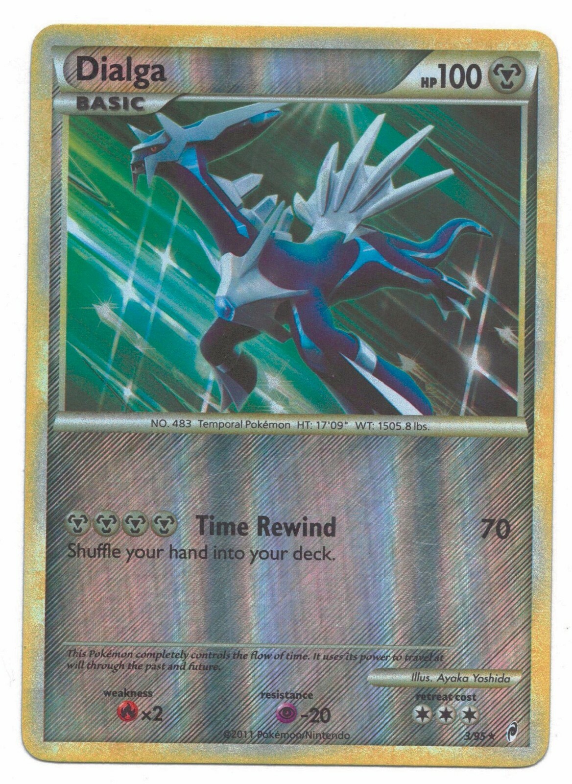 Dialga 3/95 Call of Legends for sale