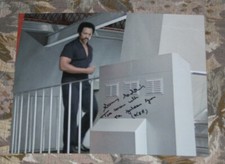 Sonny Caldinez, James Bond, orginal signiert, Top Gro&szlig;foto